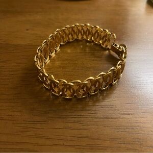 Vintage Trifari Gold Link Bracelet